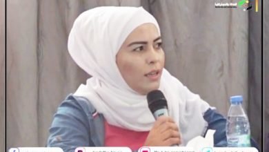 صورة حوار الزميلة مديحة الجمعة عضو هيئة القيادة في حزب الحداثة  على راديو بيسان