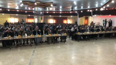 صورة اجتماع موسع للعشائر العربية والكردية مناطق الادارة الذاتية : لا للاحتلال والخيانة