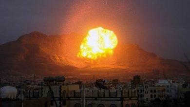 صورة التحالف يقصف منشأة سرية للحرس الثوري وحزب الله في اليمن