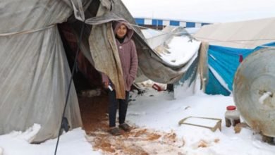صورة مخيمات النازحين شمال سوريا «كارثة حقيقية»