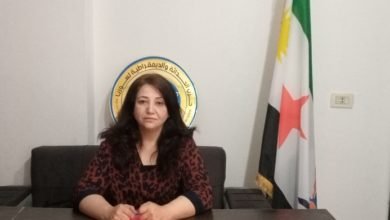 صورة حوار الزميلة هيفاء محمود على الجريدة اليومية لروناهي  حول موضوع دولة الاحتلال التركي ترمي من وراء هجماتها هدم التجربة الديمقراطية الرائدة التي صاغتها شعوب المنطقة.
