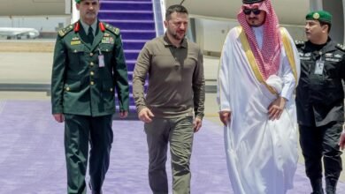 صورة “حماية المسلمين في أوكرانيا”.. زيلينكسي يلتقي محمد بن سلمان على هامش القمة العربيةالحرة.