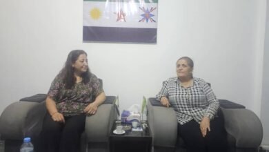 صورة إستقبال مكتب حزب الحداثة و الديمقراطية بالقامشلو وفد نسوي من مجلس المرأة السورية و ممثلات عن أحزاب سياسية